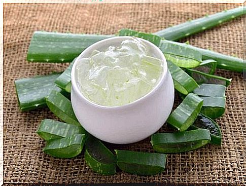 Aloe vera - bad foot odor