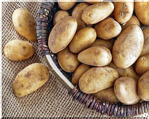 Potatoes - more potassium