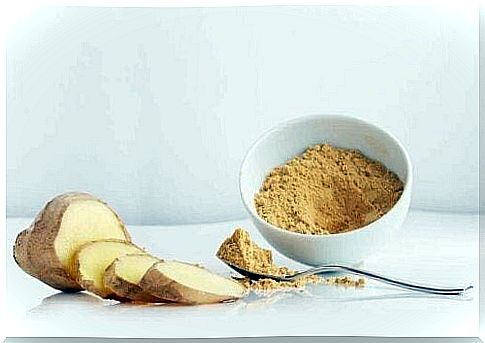 Ginger root to treat runny knees