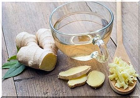 ginger to relieve headaches and tension