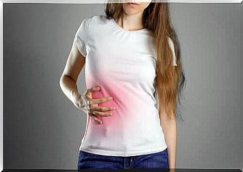 Isotretinoin is contraindicated in patients with liver failure, such as this woman taking care of the stomach