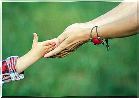 Regardless of our parenting styles, all children need love, as seen here with mother reaching out to daughter