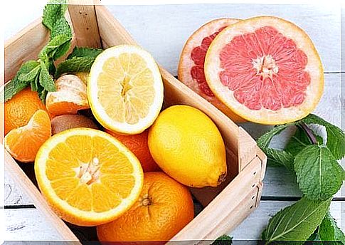 Citrus fruits contain lots of vitamins and minerals